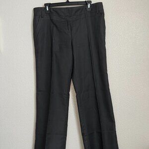 Gray Linen Wide Leg Trousers Size L/G